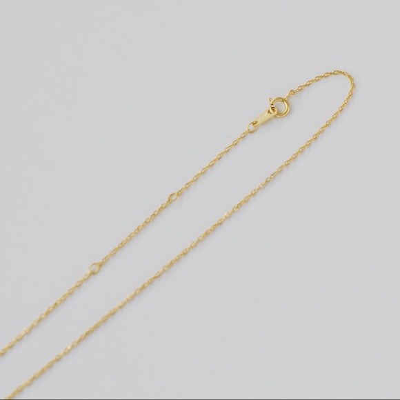 Sterling Silver Gold Plated Vintage Necklace - Picture 5 of 8